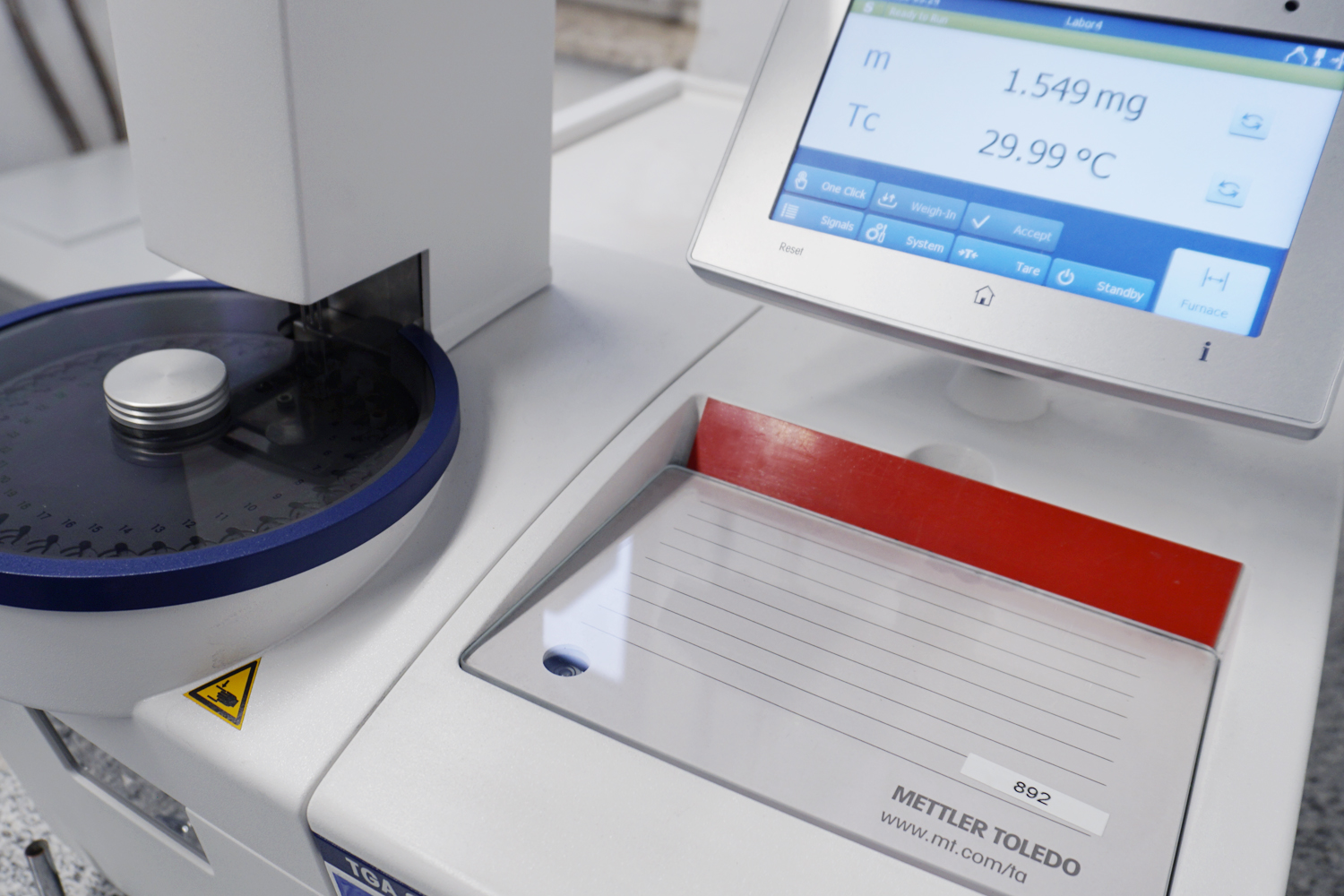 Thermogravimetrie (TGA)